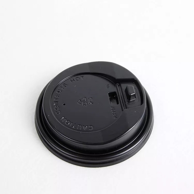 Leak Proof Disposable Plastic Lids , Eco Friendly Coffee Lids For Milk Tea Paper Cup