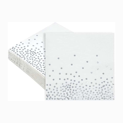 Recycled Paper Napkin Tissue Compostable With 16 Gsm 18 Gsm Weight