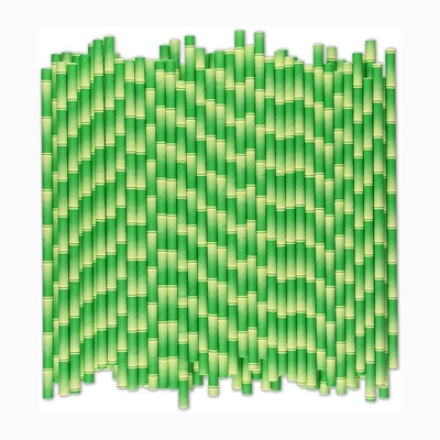 OEM ODM Paper Drinking Straws Eco Friendly Natural Color For Decoration