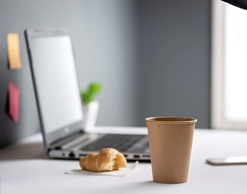 Double Wall Coffee Cup Disposable Recyclable With 4oz 8oz 12oz Size