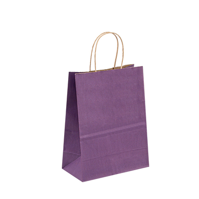 Brown / White Paper Bags With OEM ODM Service MOQ 50000