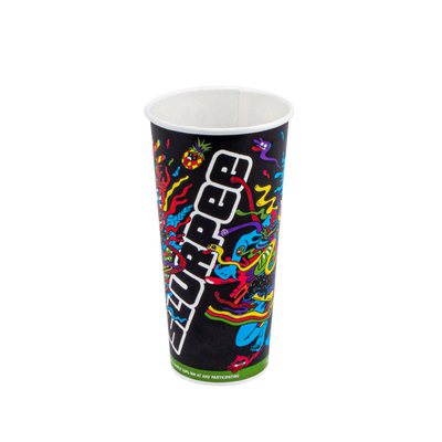 Brown Ripple Paper Coffee Cup Disposable Recyclable Eco Friendly