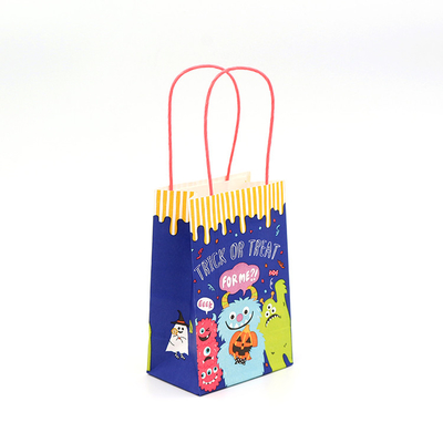Compostable Recycled Paper Bags With Handles For Premium Jewelry Packaging