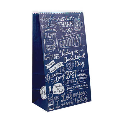 Customized Printing Area Kraft Paper Packing Bags for Eco Friendly Packaging Needs