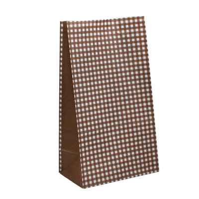 Food Grade Kraft Paper Packaging Bags Recyclable Biodegradable OEM ODM Service