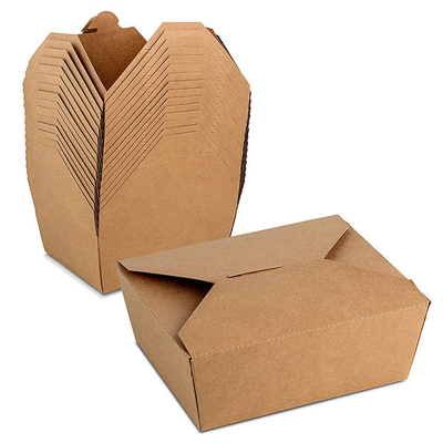 Customized Food Container Paper Box Waterproof Oilproof Paperboard
